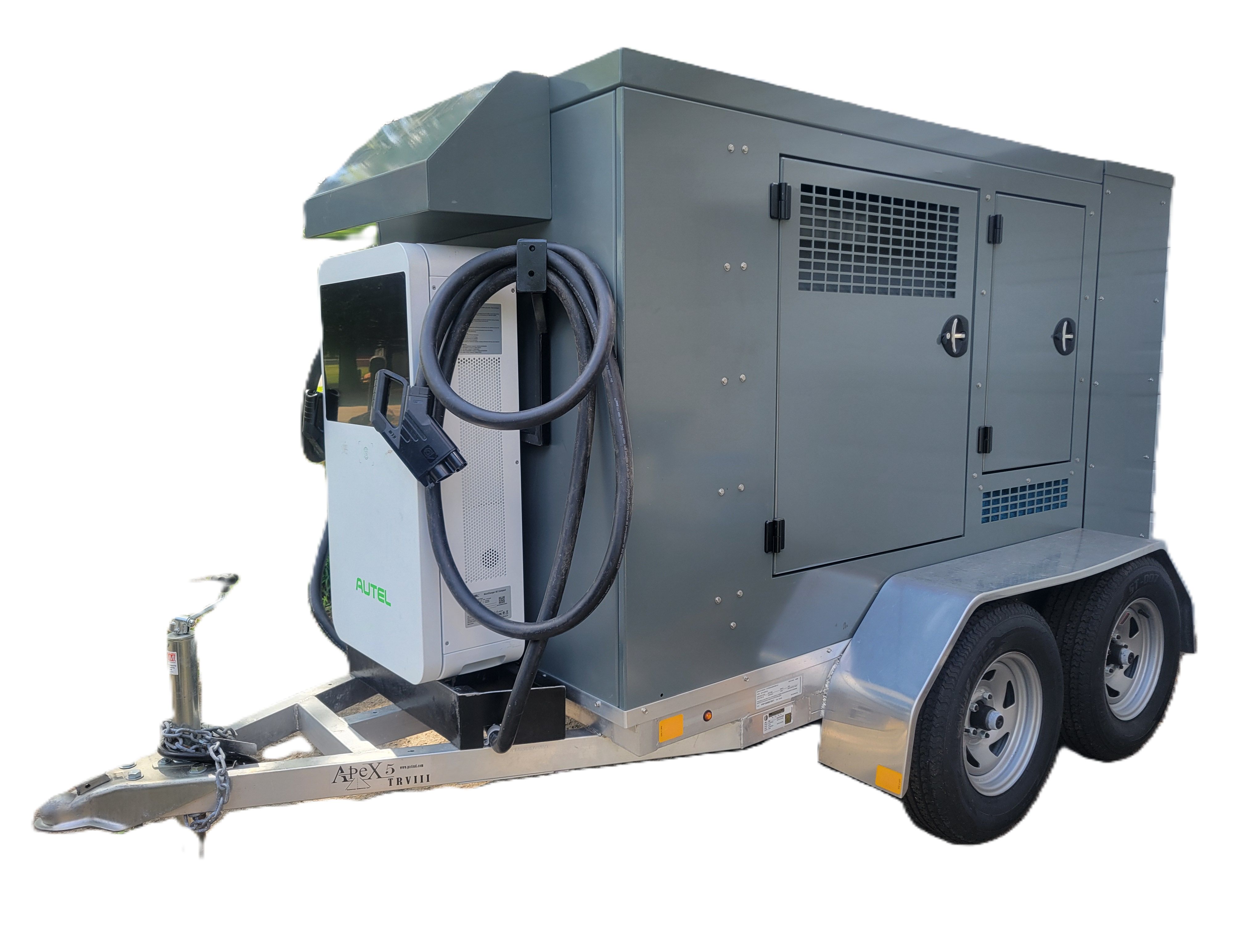 EnviroCharge EF-40 mobile DC fast charging trailer